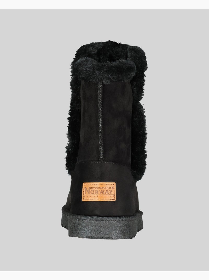 Bottines doublées oseille – geographical norway Noir - Kiabi