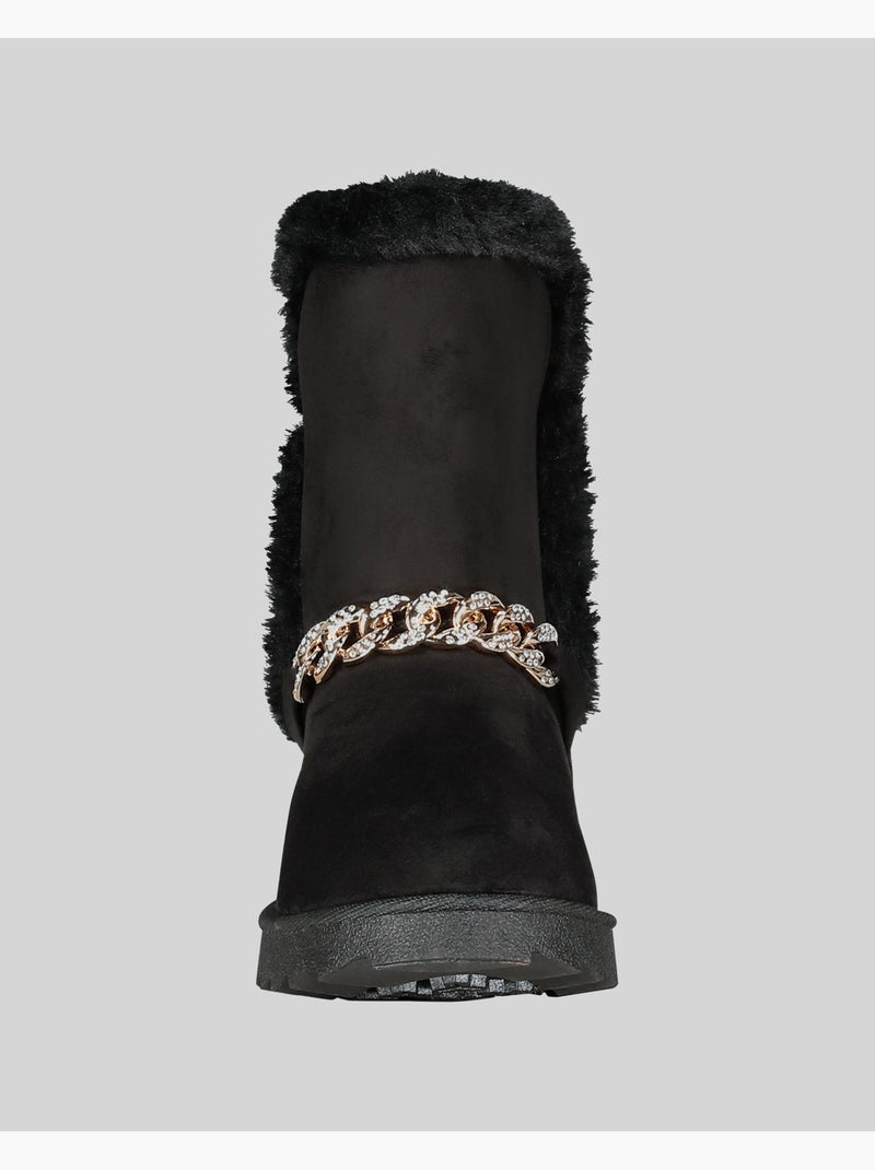 Bottines doublées oseille – geographical norway Noir - Kiabi