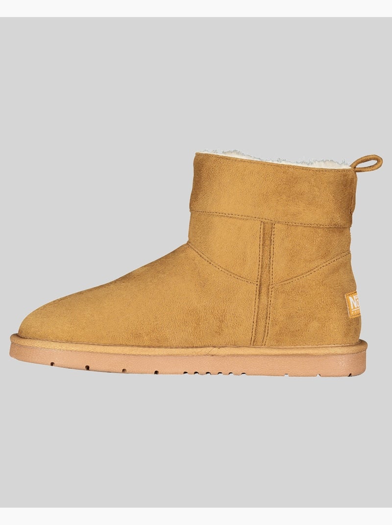 Bottines doublées ozipneige – geographical norway Camel - Kiabi