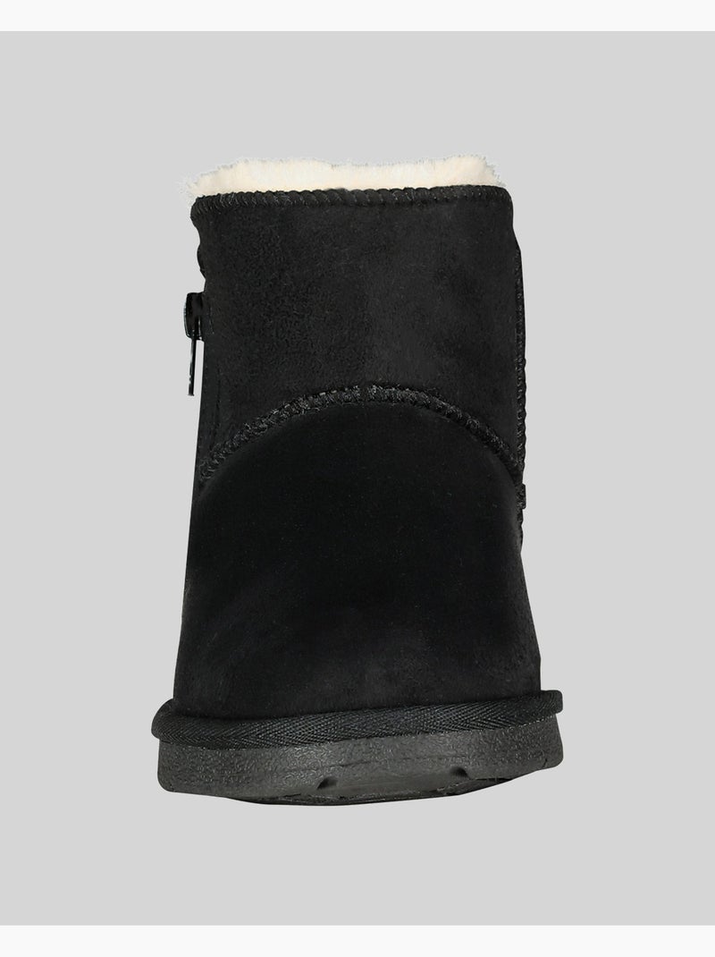 Bottines doublées ozipneige – geographical norway Noir - Kiabi