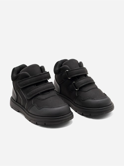 Bottines doubles scratchs - Kiabi