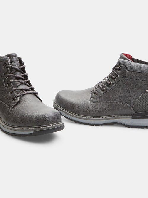 Bottines effet cuir BATA - Kiabi