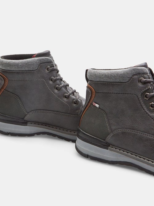 Bottines effet cuir BATA - Kiabi