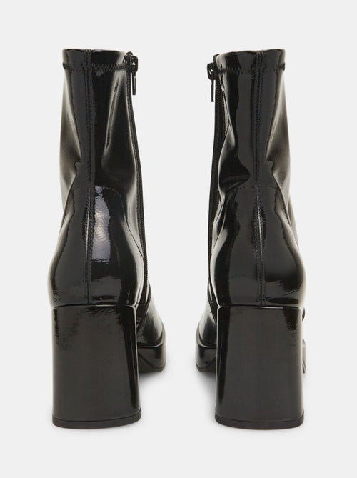 Bottines effet peinture à talon BATA - Kiabi