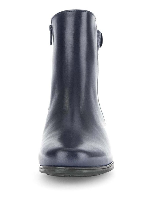 Bottines  en combinaison cuirs - Kiabi