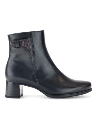 Bottines  en combinaison cuirs
