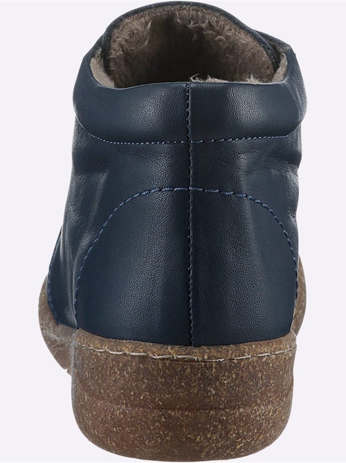Bottines en cuir à lacets avec semelle souple et doublure textile - taille standard - witt - Kiabi Bottines en cuir à lacets avec semelle souple et doublure textile - taille standard - witt - Kiabi