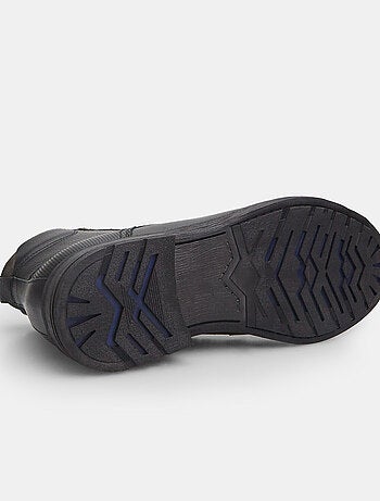 Bottines en cuir avec fermeture éclair BATA