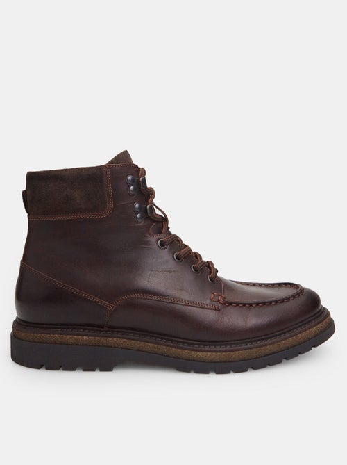 Bottines en cuir BATA - Kiabi
