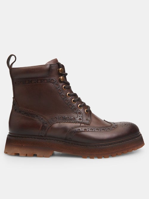 Bottines en cuir BATA - Kiabi