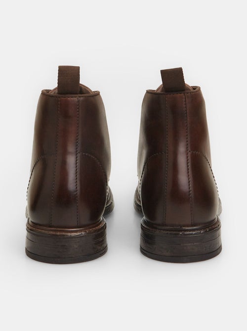 Bottines en cuir BATA - Kiabi