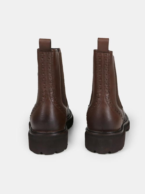 Bottines en cuir BATA - Kiabi