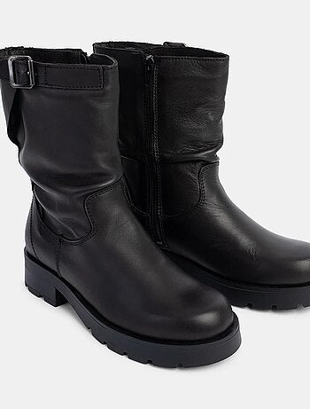 Bottines en cuir BATA