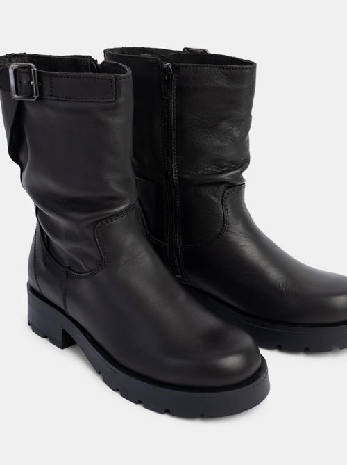 Bottines en cuir BATA - Kiabi