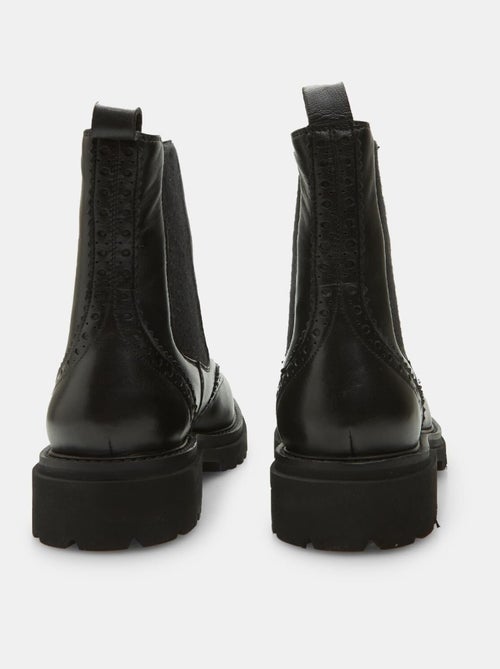 Bottines en cuir BATA - Kiabi