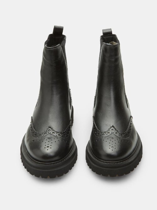 Bottines en cuir BATA - Kiabi
