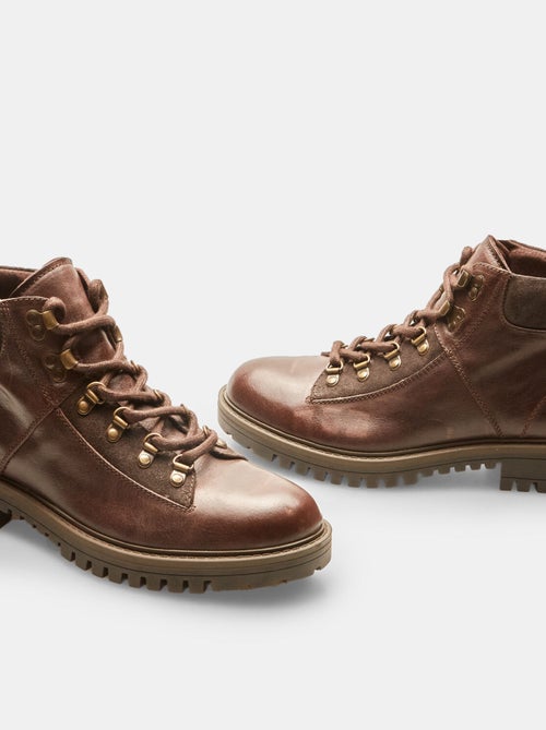 Bottines en cuir Bata Red Label - Kiabi