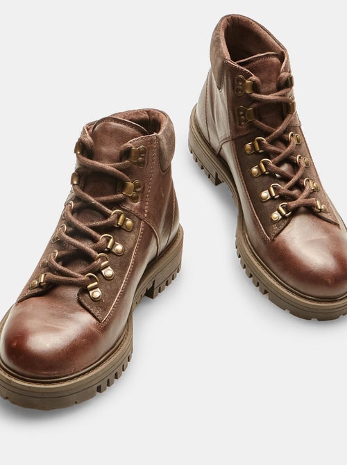 Bottines en cuir Bata Red Label - Kiabi