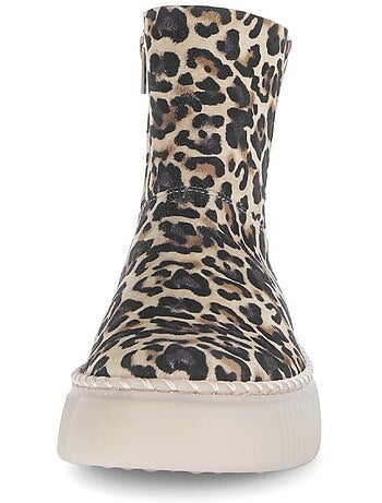 Bottines en cuir