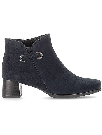 Bottines en cuir