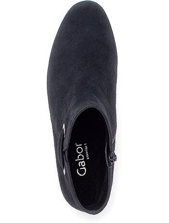 Bottines en cuir