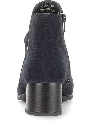 Bottines en cuir