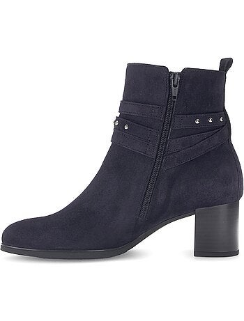 Bottines en cuir