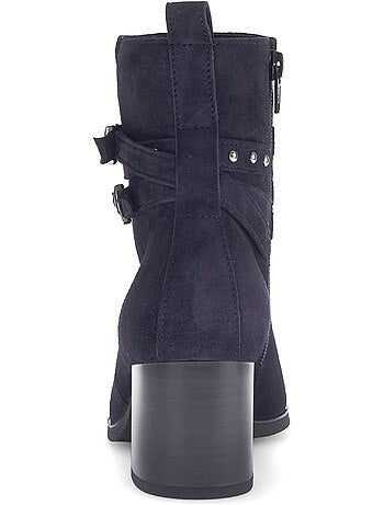 Bottines en cuir