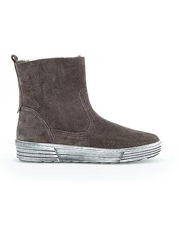 Bottines en cuir
