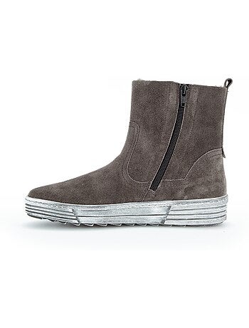 Bottines en cuir