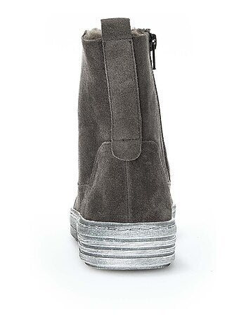 Bottines en cuir