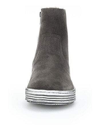 Bottines en cuir