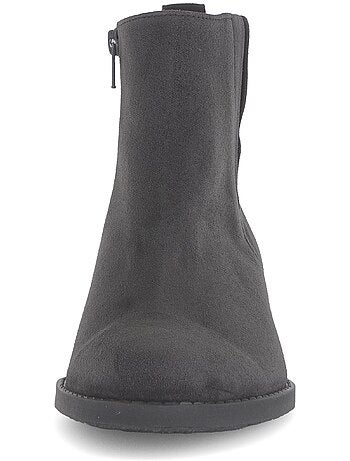 Bottines en cuir