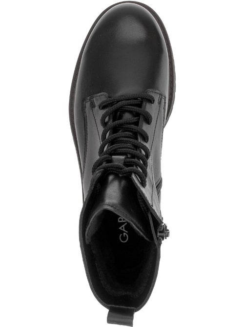 Bottines en cuir lisse (adaptée hallux valgus) - Kiabi Bottines en cuir lisse (adaptée hallux valgus) - Kiabi
