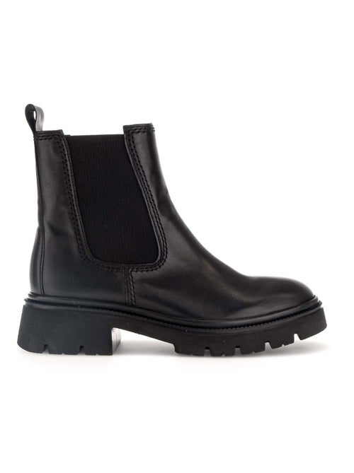 Bottines  en cuir lisse Gabor - Kiabi