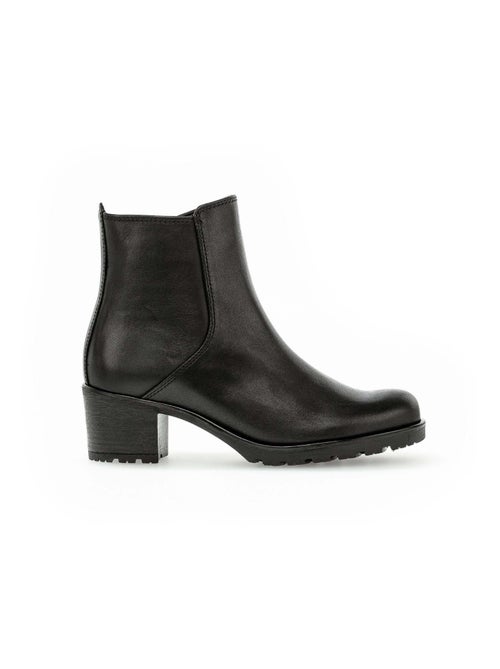 Bottines  en cuir lisse Gabor - Kiabi