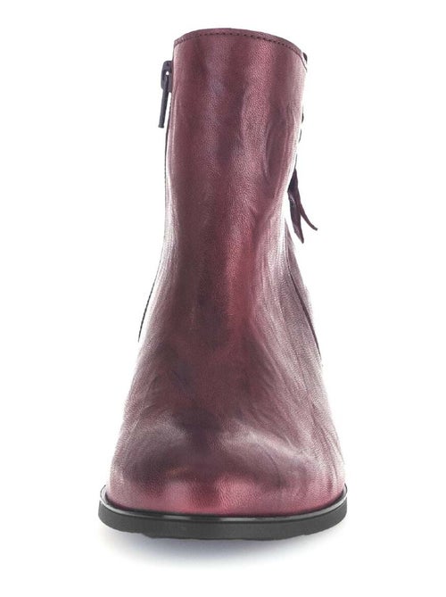 Bottines  en cuir lisse Gabor - Kiabi