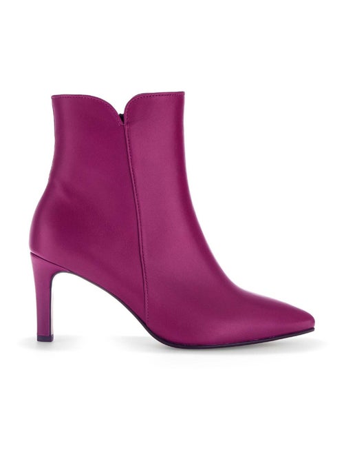Bottines  en cuir lisse Gabor - Kiabi
