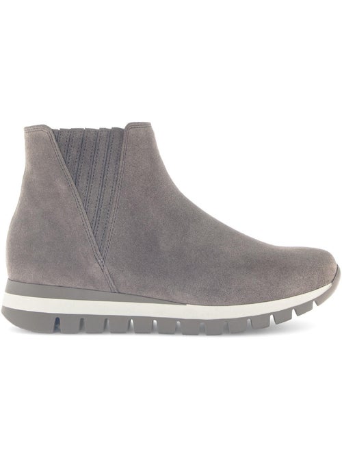 Bottines  en cuir - Kiabi