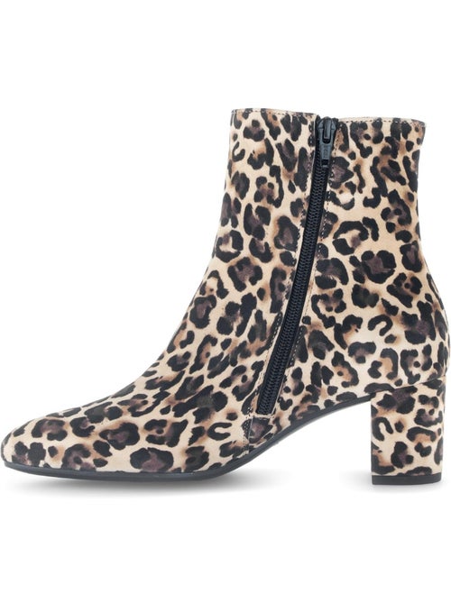 Bottines  en cuir - Kiabi