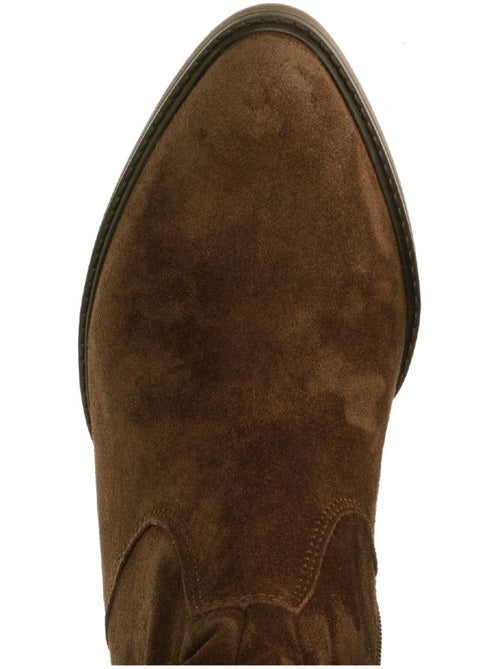 Bottines  en cuir - Kiabi