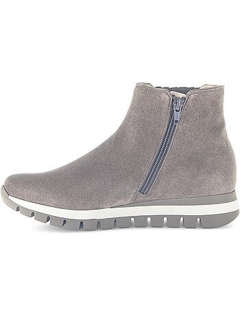 Bottines en cuir