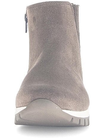 Bottines en cuir