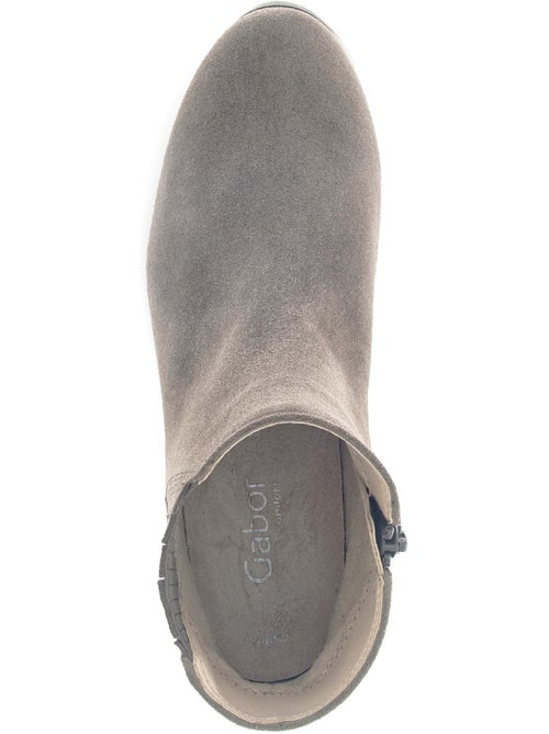 Bottines en cuir - Kiabi Bottines en cuir - Kiabi