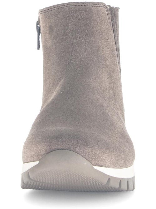 Bottines en cuir - Kiabi Bottines en cuir - Kiabi