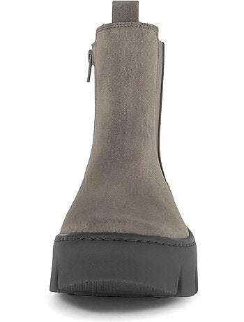 Bottines en cuir
