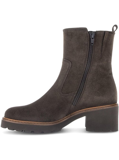 Bottines en cuir - Kiabi Bottines en cuir - Kiabi