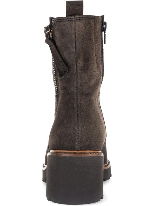 Bottines en cuir - Kiabi Bottines en cuir - Kiabi