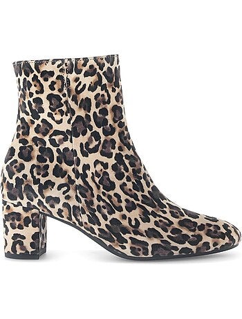 Bottines en cuir
