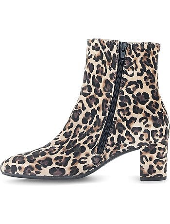 Bottines en cuir